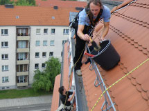 Dachrinnenreinigung Wartung