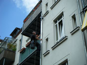 Installtion eines Fallrohres 1