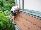Schleifen für Holzschutz