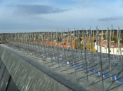 Vogelabwehr Installationsbeispiel