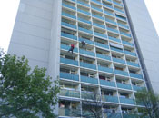 Zustandskontrolle am Hochhaus 2